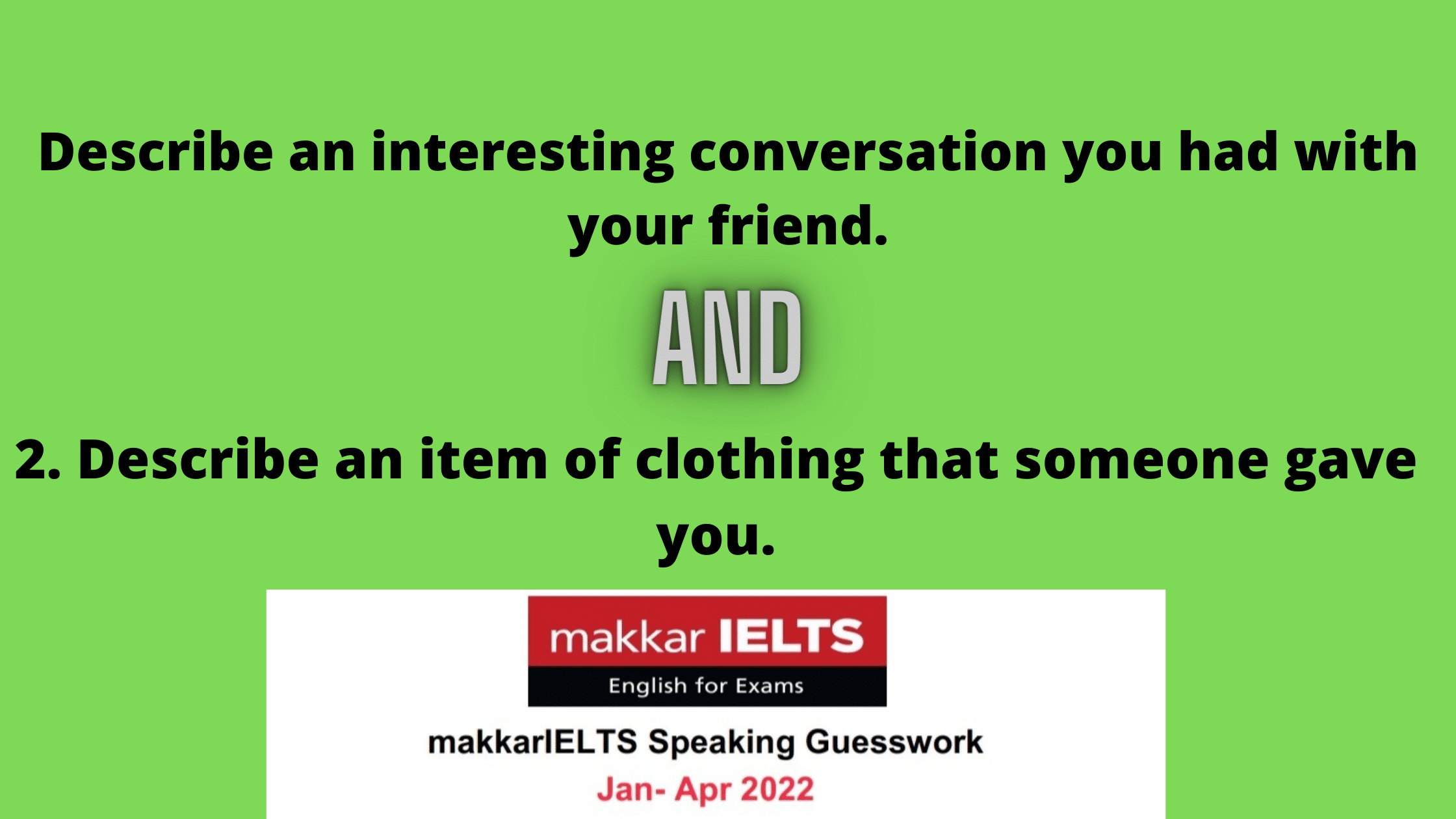 Describe an interesting conversation you had with your friend