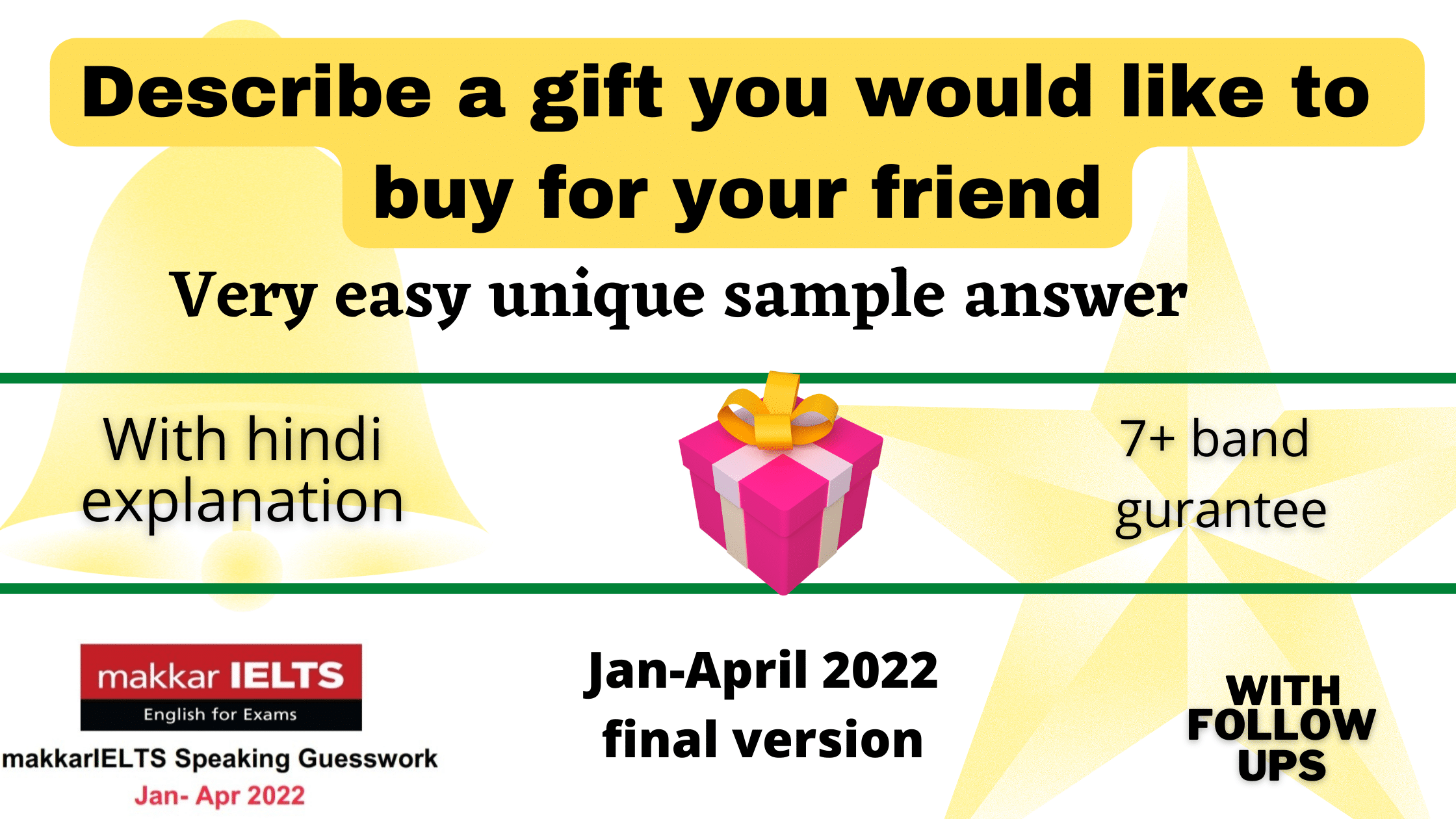 Describe a gift you would like to buy for your friend